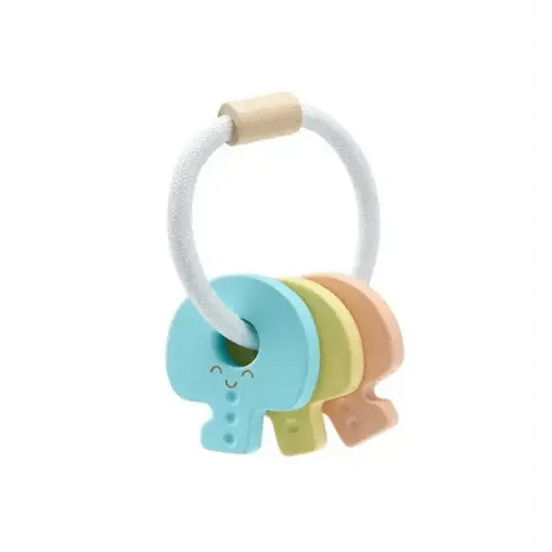 Brands We Love Baby Key Rattle - Pastel by Janie and Jack