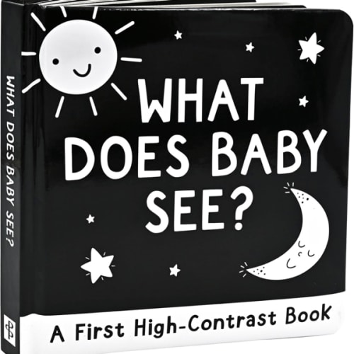 A Newborn High-Contrast Board Book (Padded Cover)
