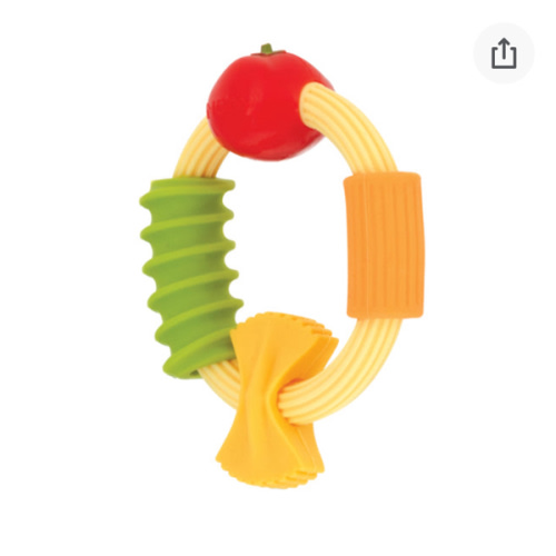 Pasta Silicone Teething Ring