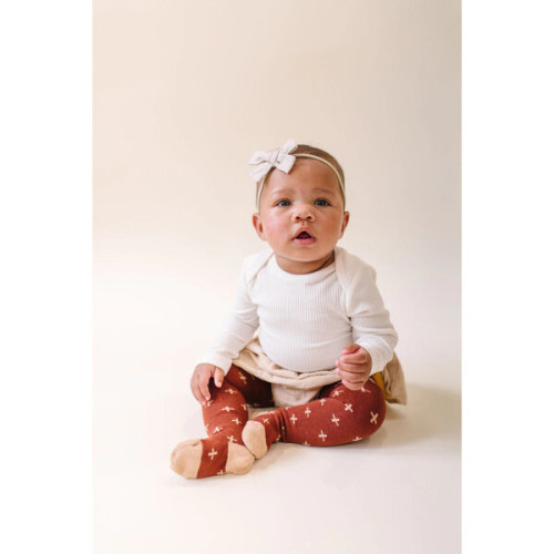 Addie Tights, Brandy Brown - Little Millers | Maisonette