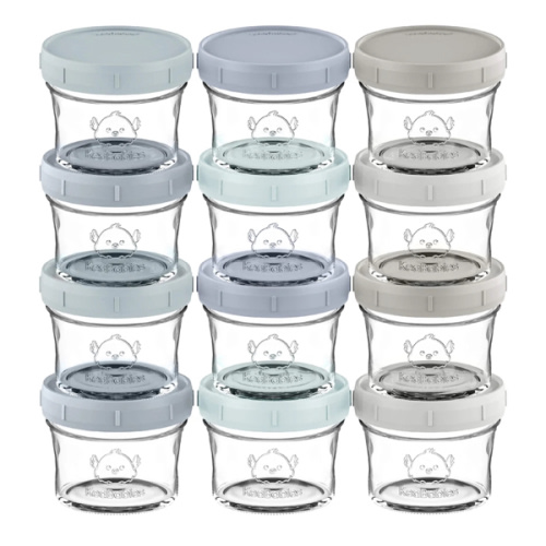 Prep Jars Baby Food Storage Glass Containers