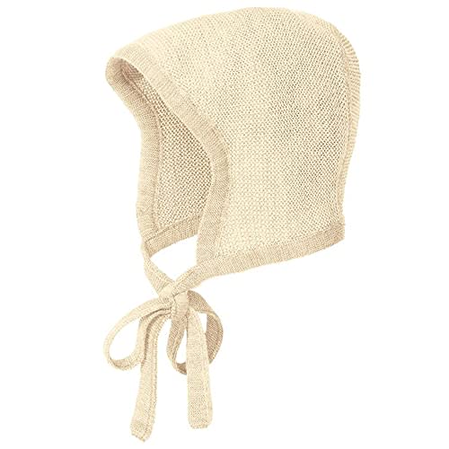 Ecoable Newborn Baby Merino Wool Bonnet, Organic Infant Pilot Cap