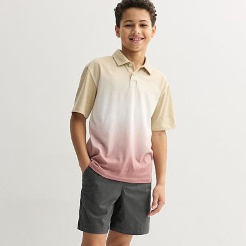 Boys 8-20 Sonoma Goods For Life® Relaxed Fashion Polo in Regular & Husky
