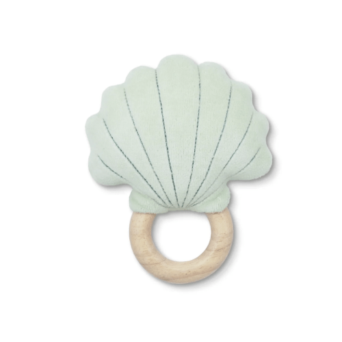 Teal Shell Rattle