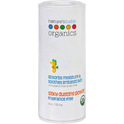 Natures Baby Organics Dusting Powder, Silky, Fragrance Free - 4 oz | Google Shopping