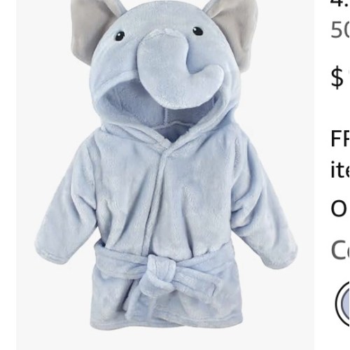 Amazon.com : newborn baby robes