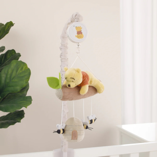 Disney Winnie the Pooh Hugs and Honeycombs Plush Musical Mobile with B – NoJo Baby