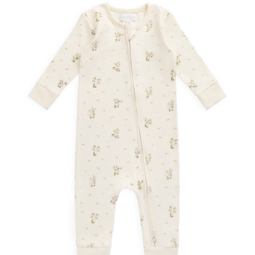 Organic Cotton Jude Onepiece - Josepha Egret Small – Jamie Kay USA