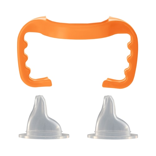 Converts Baby Bottle to Sippy Cup - Orange