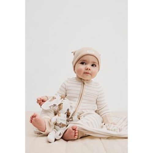 Shell Organically Grown Cotton Stripe Rib Jumpsuit - Jumpsuits & Bodysuits | Country Road
