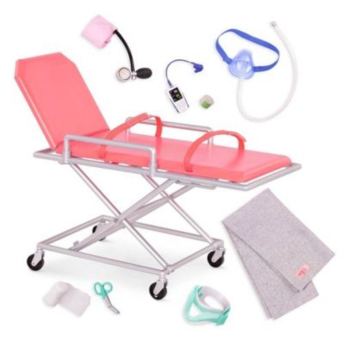 Our Generation Medical Set with Stretcher for 18" Dolls - OG Medi-Care