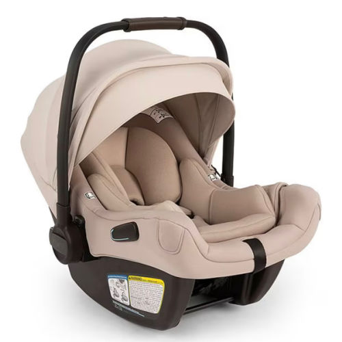 Nuna Pipa Aire Infant Car Seat & Base (Biscotti)