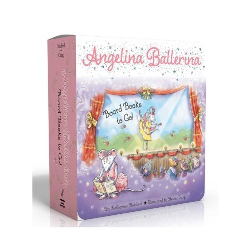 Angelina Ballerina Board Books to Go! (Boxed Set) - by Katharine Holabird