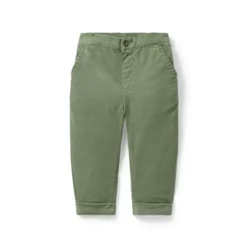 Baby Coastline Green Baby Corduroy Pant by Janie and Jack