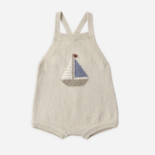 Fisher Romper Maritime Stripe