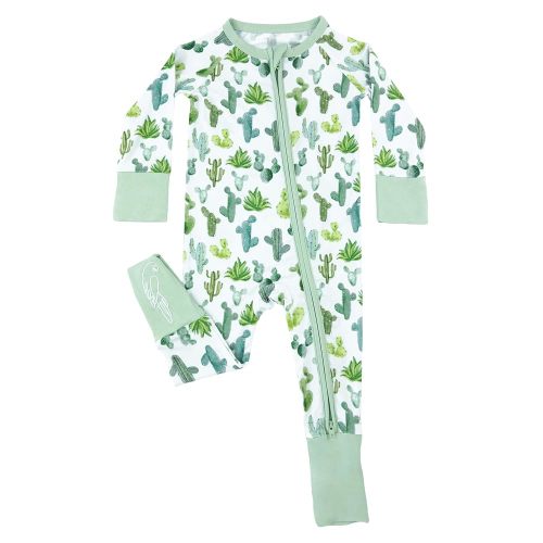 Viscose derived from Bamboo 2-Way Zipper Pajama, Baby & Toddler Footed Romper PJ