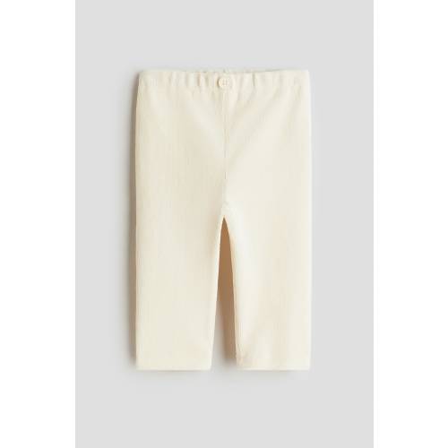 RIBBED VELOUR LEGGINGS