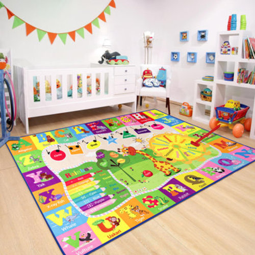 Lochas Rectangle Animal Print Machine Tufted Polyester Rug & Reviews | Wayfair