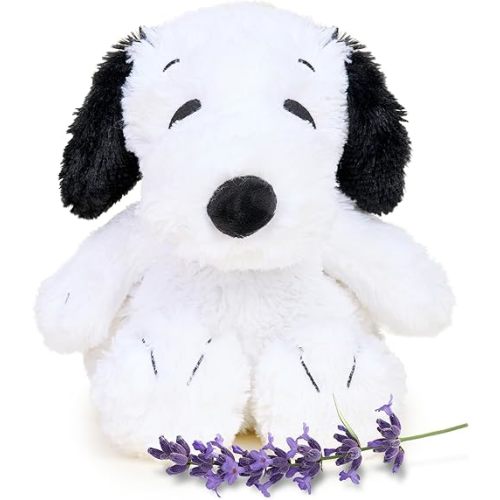 warmies Microwavable & Weighted Stuffed Animal Plush, Snoopy Plush, Medium