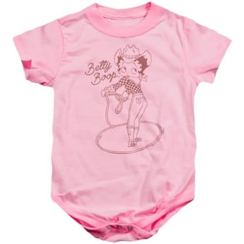 Popfunk Betty Boop Cowgirl Rope Unisex Infant Snap Suit for Baby