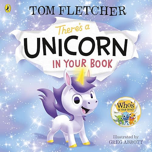 There's a Unicorn in Your Book: Number 1 picture-book bestseller (Who's in Your Book?) Paperback – July 22, 2021