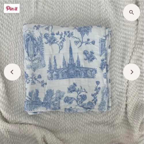 Lourdes Swaddle Blanket