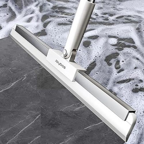 Rubber Squeegee Broom for Floor,62" Long Handle Window Squeegee, Silicone Pet Hair Remover,Magic Broom for Indoor Cleaning,Cleans Glass, Hair, fine dust, Liquids, Suitable for Smooth Floors, Rugs