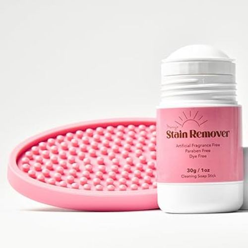 Mary’s Stain Remover – Natural & Powerful Refillable Stain Stick with Scrub Base, Only 6 Ingredients, Safe for Baby Clothes, Toddler & Kid Laundry. Works on Blood, Grass, Ink, Food, Markers & More