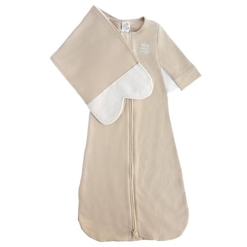 Organic Cotton Blend, All-in-One Sleep Sack Training System for Newborn Infant Baby