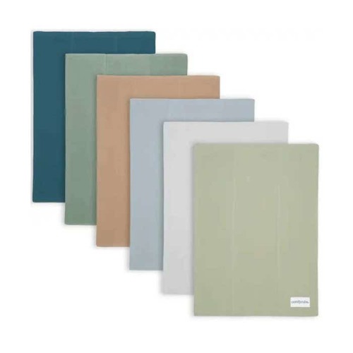 Cotton Burp Cloths (6 Pack)