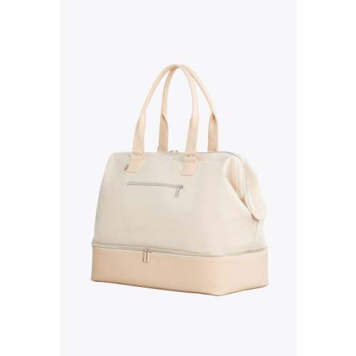 BÉIS 'The Weekender' in Beige - Hospital bag
