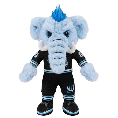 Bleacher Creatures Utah Mammoth Tusky 10" Plush Figure- A Mascot for Play or Display