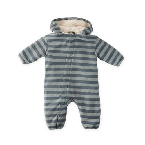 Sherpa Lined Storm Suit - Indigo Stripe