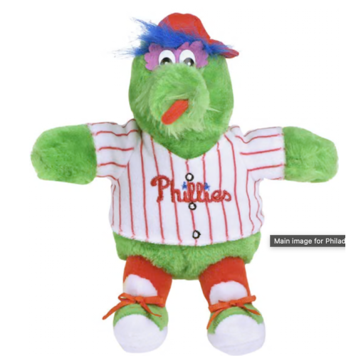Philadelphia Phillies GREEN Mascot Mascot Plush - 16055703