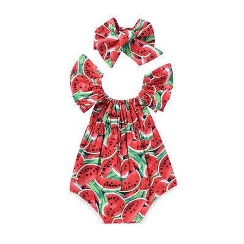 Angie Floral Bodysuit and Headband- Bodoke Kids Boutique – Bodoke Kids Boutique