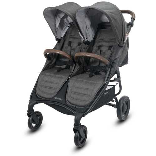 Valco Trend Duo Side by Side Double Stroller Charcoal