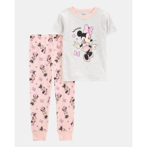 Toddler Girl Minnie Mouse Snug Fit Cotton 2-Piece Pajamas | Carter's