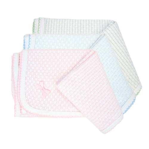 Paty Knit Receiving/Swaddle Blanket (Pinstripe) – PatyInc