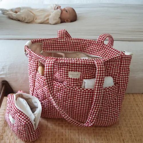 Quilted Diaper Bag