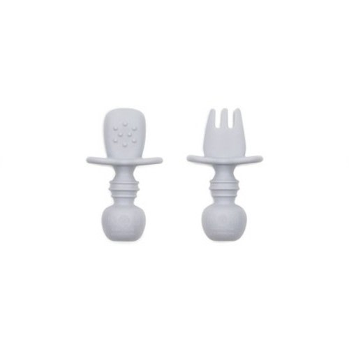 Bumkins Silicone Chewtensils - Gray