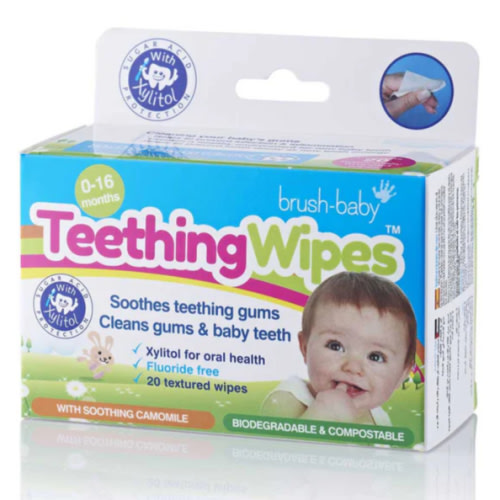 Biodegradable Baby Teething Wipes | Teething Remedies For Babies