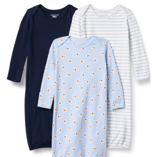 Amazon Essentials Unisex Babies' Long Sleeve Cotton Sleeper Gown