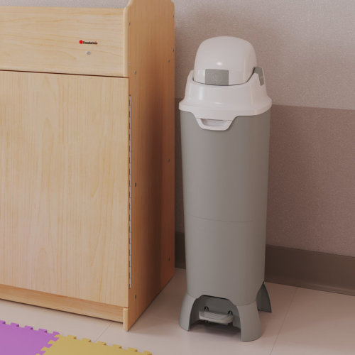 Foundations Tall Hands-Free Diaper Pail | Wayfair