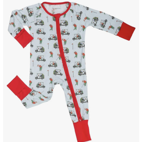 LollyBanks Baby Pajamas, Long Sleeve Baby Romper with 2-Way Zipper, 95% Viscose from Bamboo and 5% Spandex, Infant Sleepers