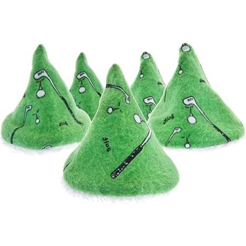 Beba Bean Pee-pee Teepee Golf Green - Cello Bag, 5 Golf Teepees