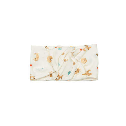 Knotted Headband - French Breakfast