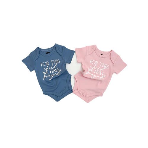 For This Child We Have Prayed Bodysuit – OUR HOUSE ABOVE