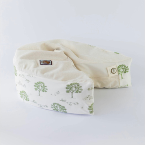 organic nesting pillow in central park