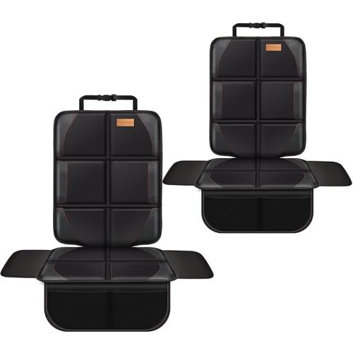 Bacgnyer Car Seat Protector, 1 Pack, Thickest Padded 600D Fabric Padding, Waterproof, Durable, Anti Slip Backing, Child Seat Protection, Suitable for Babies, Toddlers, Children