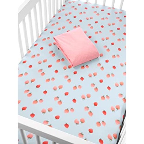 Simple Joys by Carter's Unisex Kids' Cotton Crib Sheets, Pack of 2